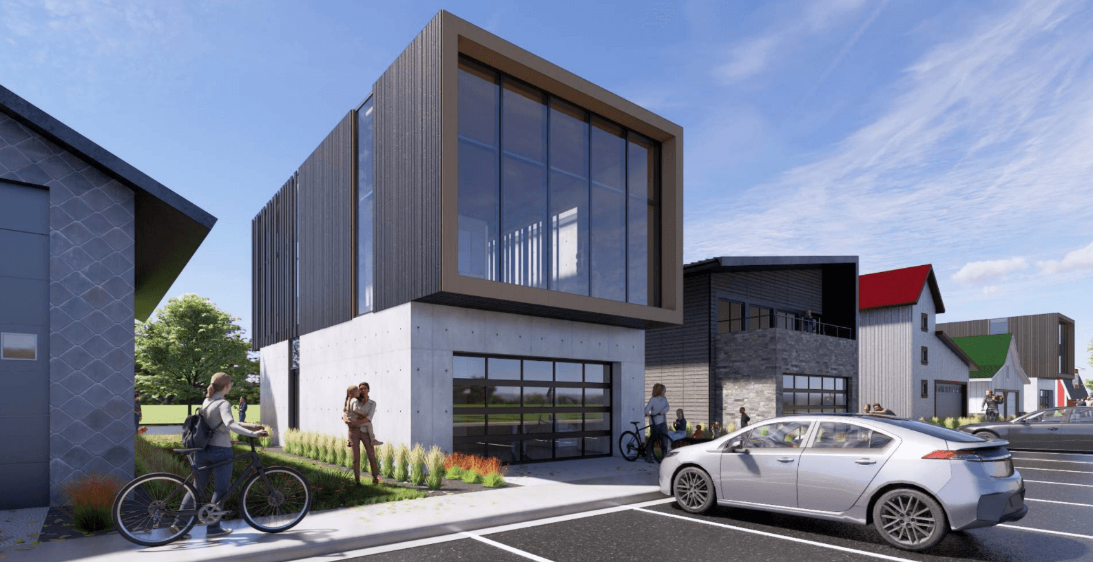 casa en The Cove Shop Condos por Verity Homes