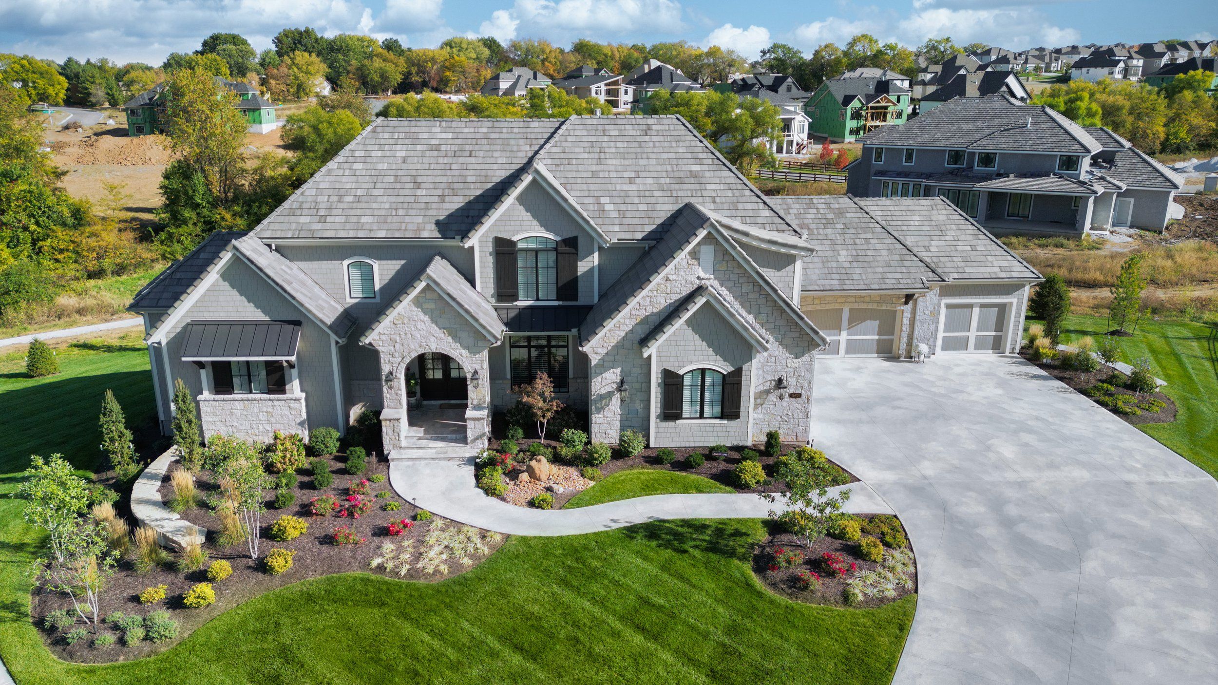 casa en John Geer Custom Homes por Geer Custom Homes