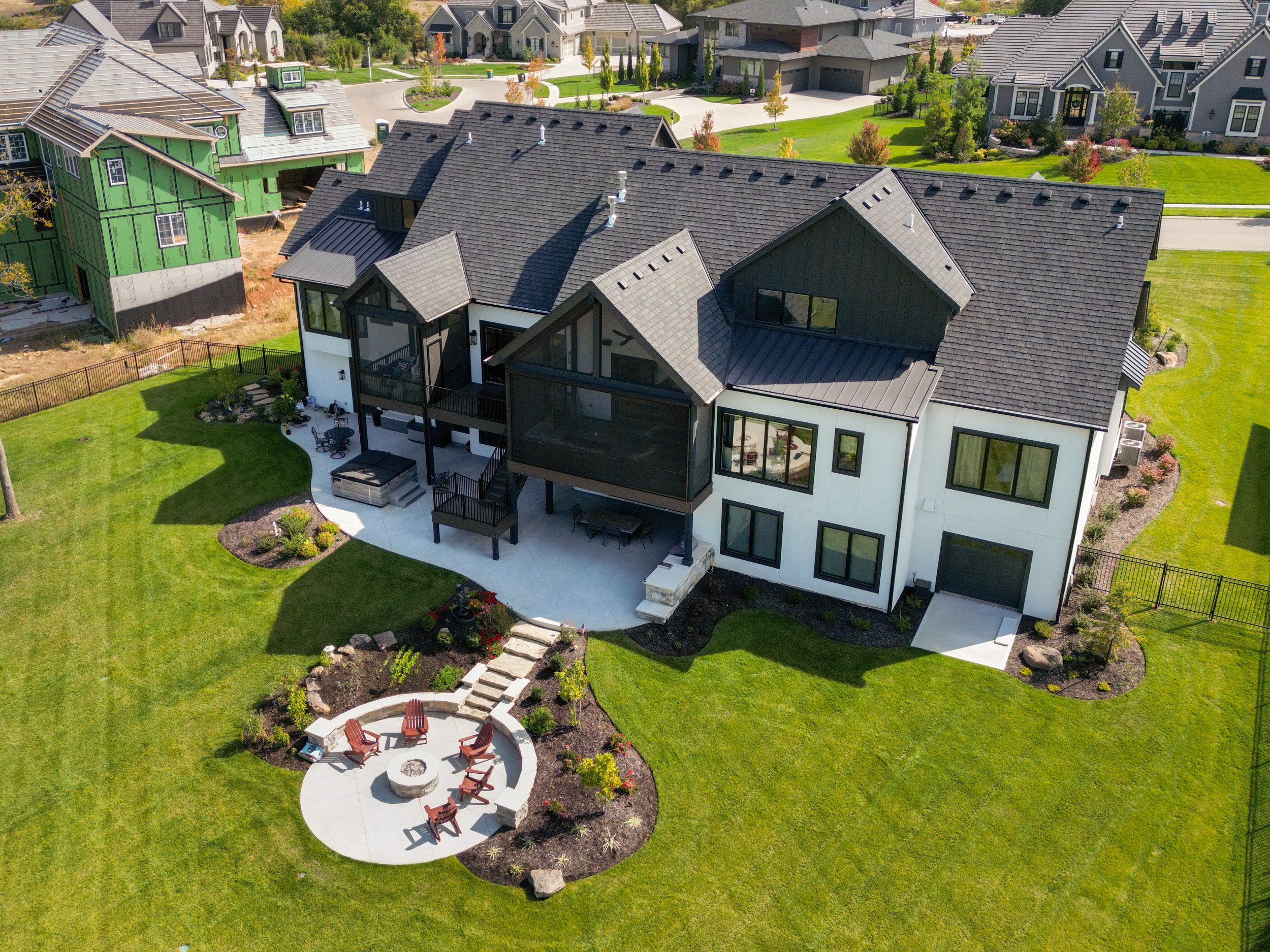 casa en John Geer Custom Homes por Geer Custom Homes