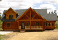 Meadow Valley Log Home - Mather, WI