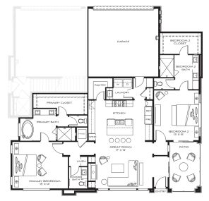 Plan 1 The Villas At Rancharrah