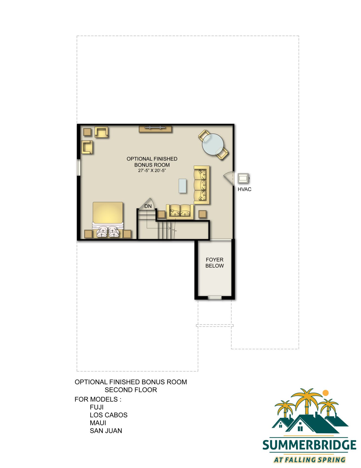 casa en Summerbridge At Falling Spring por Brim Builders and Developers