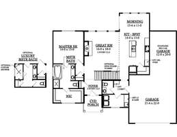 Hopewell Floor Plan - Diyanni Homes