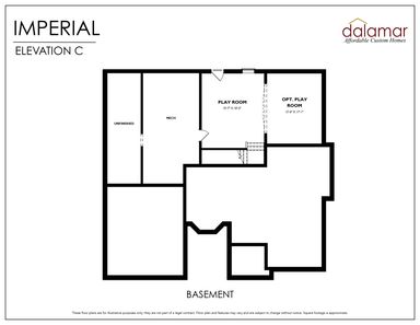 Imperial Floor Plan - Dalamar Homes