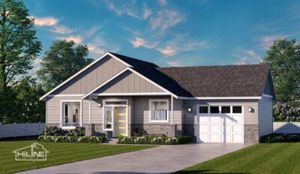 Plan 875 Floor Plan - Hilline Homes, Inc.