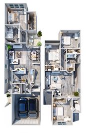 Woodland Lakes por Colina Homes en Houston Texas