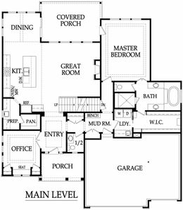 Laurel Floor Plan - James Engle Custom Homes