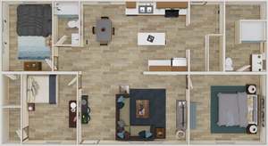 Trumh Satisfaction Tru 28483 A Floor Plan - Alamo Homes