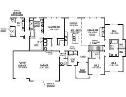 Cornerstone Floor Plan - Diyanni Homes