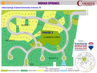 Indian Springs por Cormier Homes en Beaumont Texas