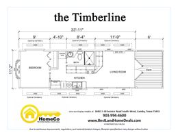P 566 The Timberline Floor Plan - HomeCo