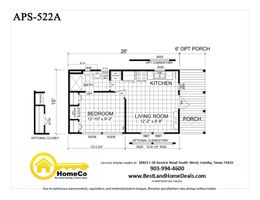 Aps 522 A The Agate Floor Plan - HomeCo