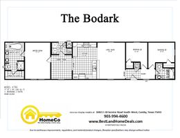 Plan 130 Floor Plan - HomeCo