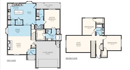 Cleveland Elite Floor Plan - Glenwood Homes