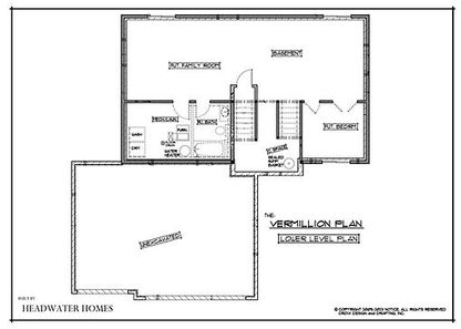 Vermillion Floor Plan - Headwater Homes, LLC