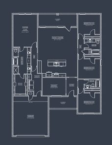 Michigan Floor Plan - Bluehaven Homes