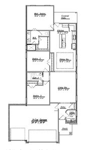 1689 Floor Plan - Colina Homes