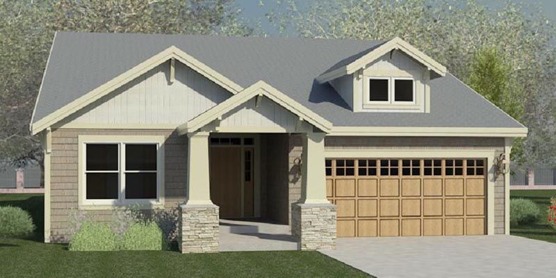 casa en Tanglewood por HBD Homes, Inc.