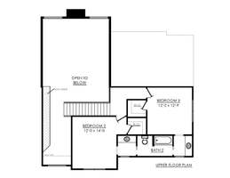 The Berkshire New Home Floor Plan - Overstreet Builders