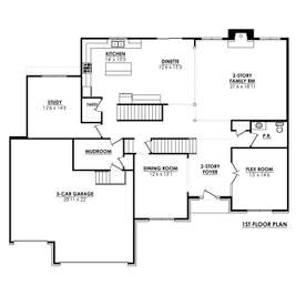 The Americana New Home - Overstreet Builders: Naperville, Illinois - Overstreet Builders