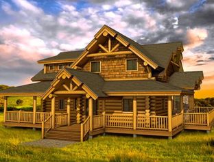 Craftsman - Bear River Country Log Homes: Hyde Park, Utah - Bear River Country Log Homes
