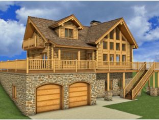 Elk Ridge - Bear River Country Log Homes: Hyde Park, Utah - Bear River Country Log Homes