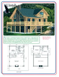 Uintah - Bear River Country Log Homes: Hyde Park, Utah - Bear River Country Log Homes
