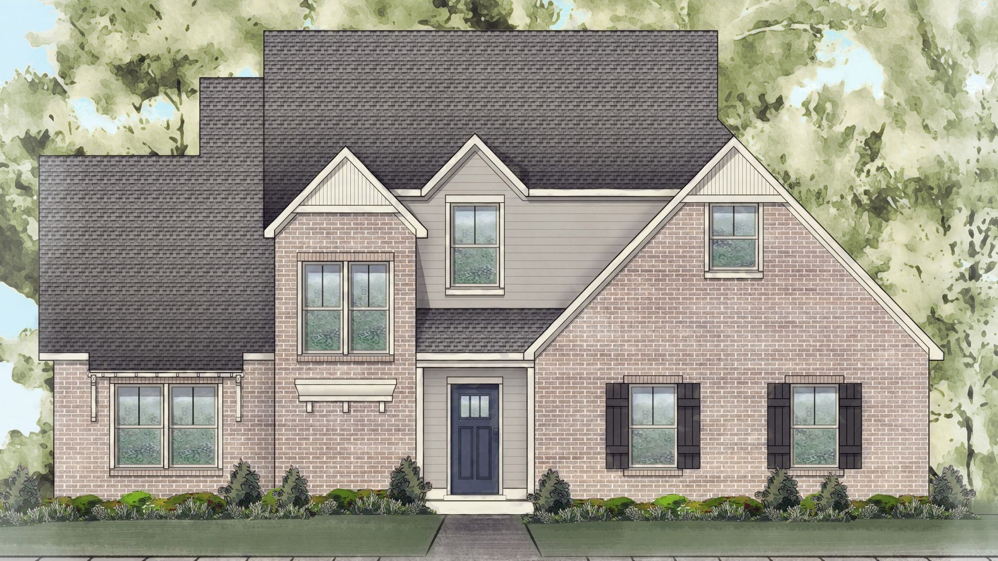 Melrose Landing in Birmingham, AL New Homes by Newcastle Homes.