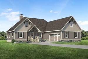 The Cedarcliff White Floor Plan - Brown Haven Homes