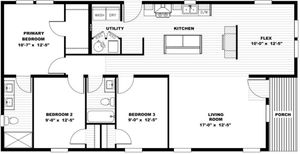 Johnny B Goode Floor Plan - Freedom Homes