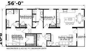 Daisy Ranch Modular Home Floor Plan - Next Modular