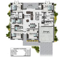 Key West Floor Plan - Sposen Signature Homes LLC