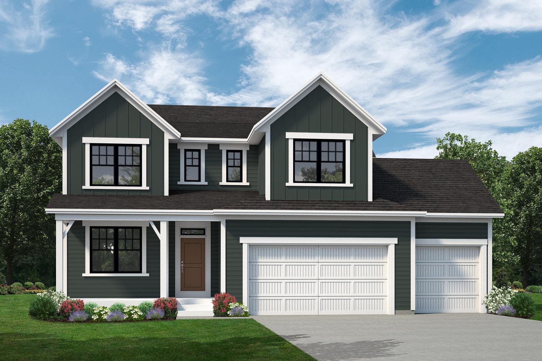 Jefferson - Villas at Flowerfield: Circle Pines, Minnesota - Stonegate Builders