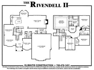 The Rivendell II Model - Klimaitis Builders: Orland Park, Illinois - Klimaitis Builders