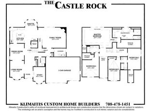 The Castel Rock Model - Klimaitis Builders: Orland Park, Illinois - Klimaitis Builders