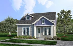 Garten Haus Cottages At Solms Landing por Wes Peoples Homes en San Antonio Texas