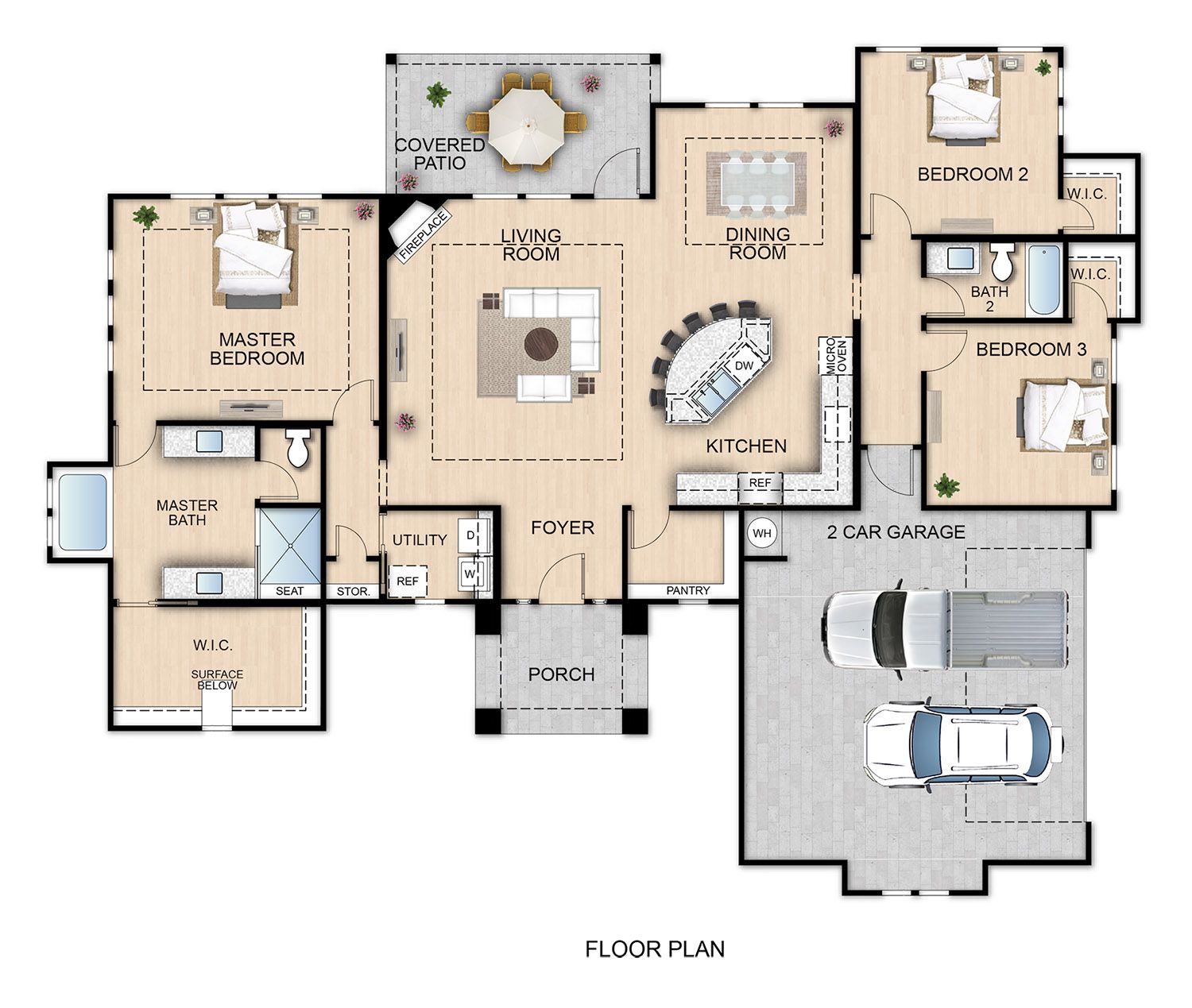 Luxury Customin Bulverde, TX por Journey Homes en San Antonio Texas