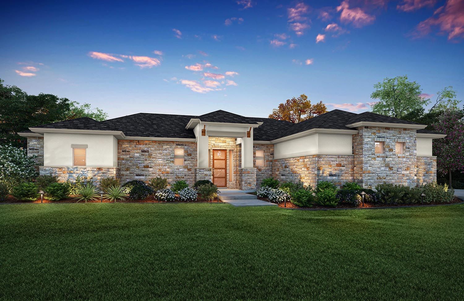 Luxury Customin Bulverde, TX por Journey Homes en San Antonio Texas