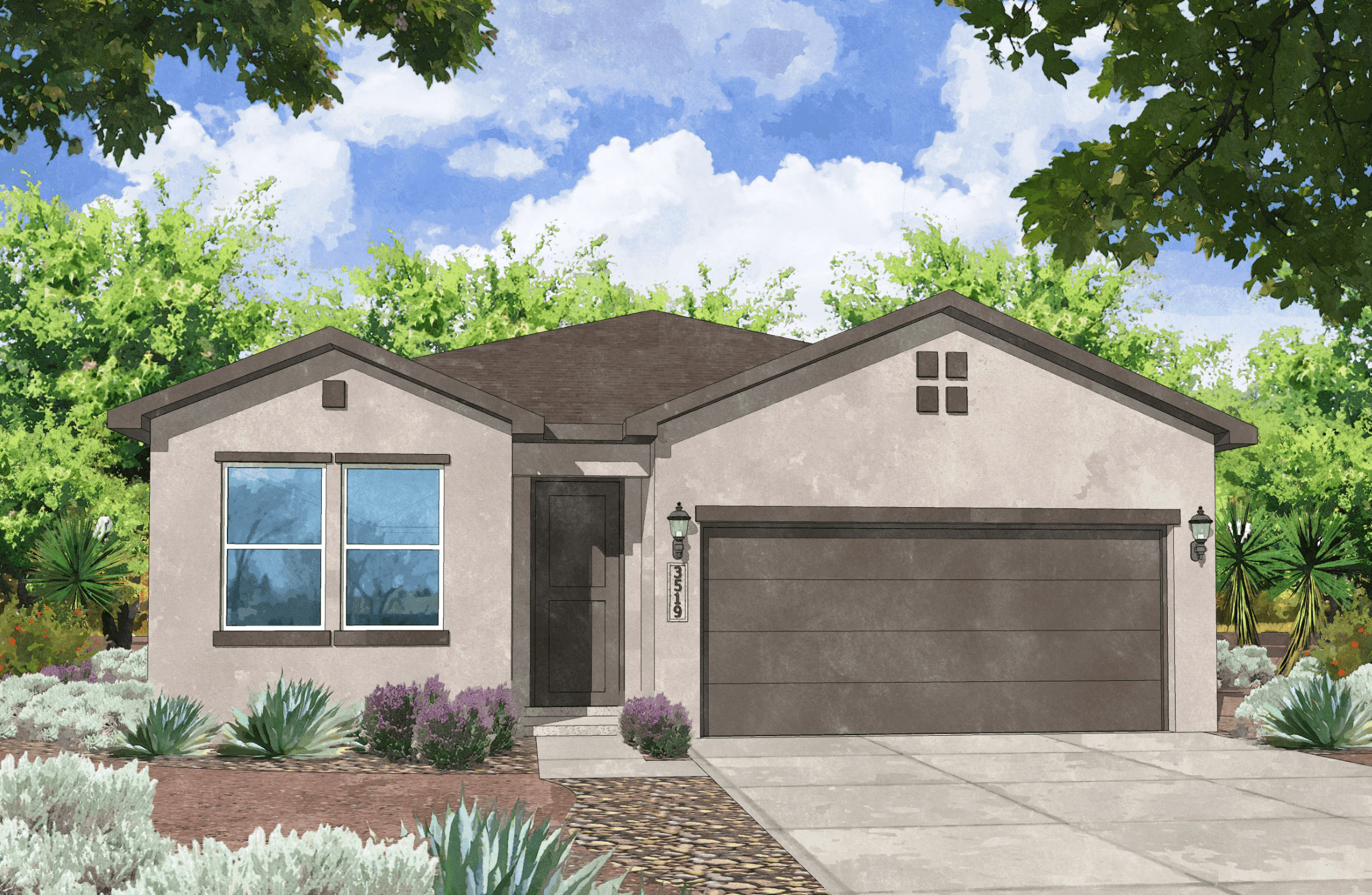 Santa FE - Lomas Encantadas 1G Phase 1: Rio Rancho, New Mexico - Amreston Homes