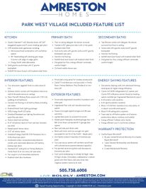 Park West Village por Amreston Homes en Albuquerque New Mexico