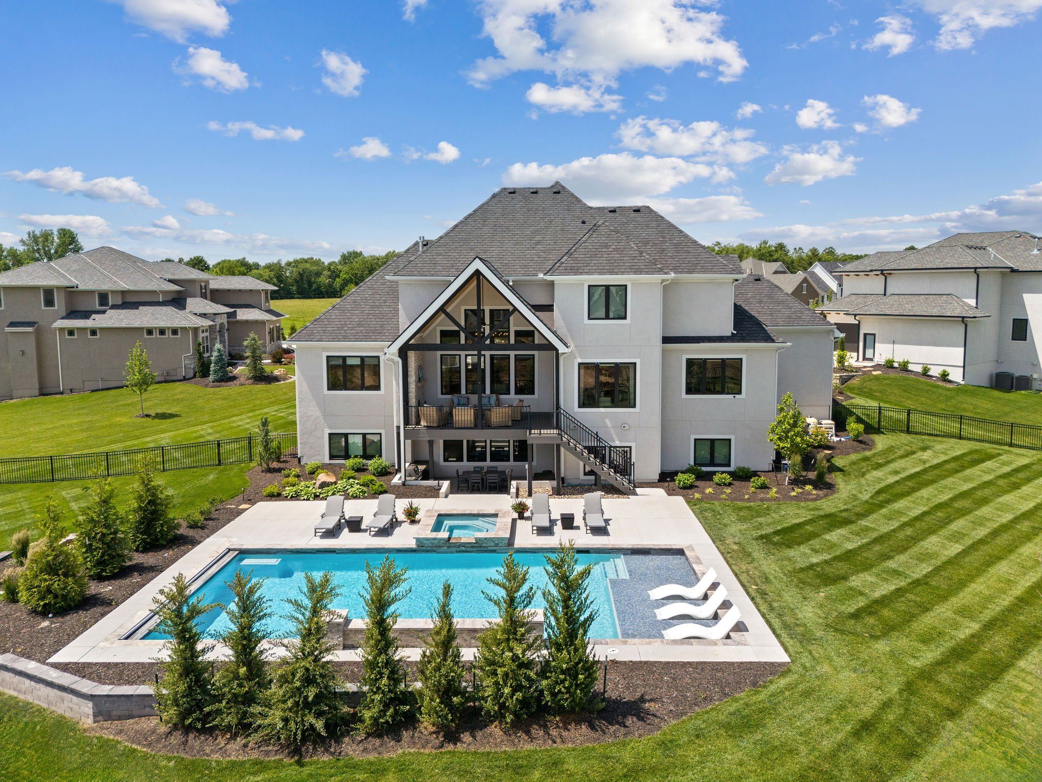 casa en John Geer Custom Homes por Geer Custom Homes