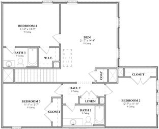 The Fielding 1 B - June Lake: Spring Hill, Tennessee - Signature Homes