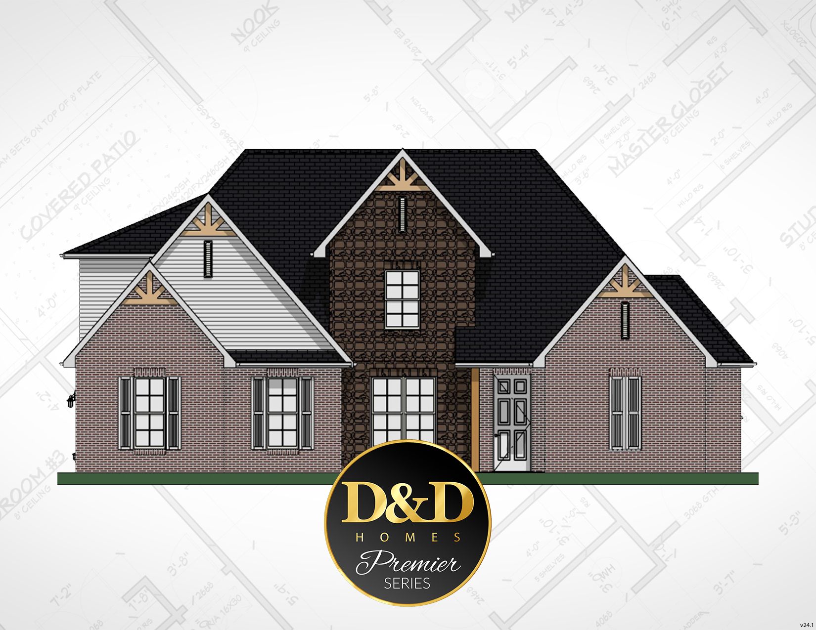 Arlington TN Home Builder por D&D Custom Homes en Memphis Tennessee