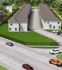 Esther Acres por MTY Builders Inc en Houston Texas