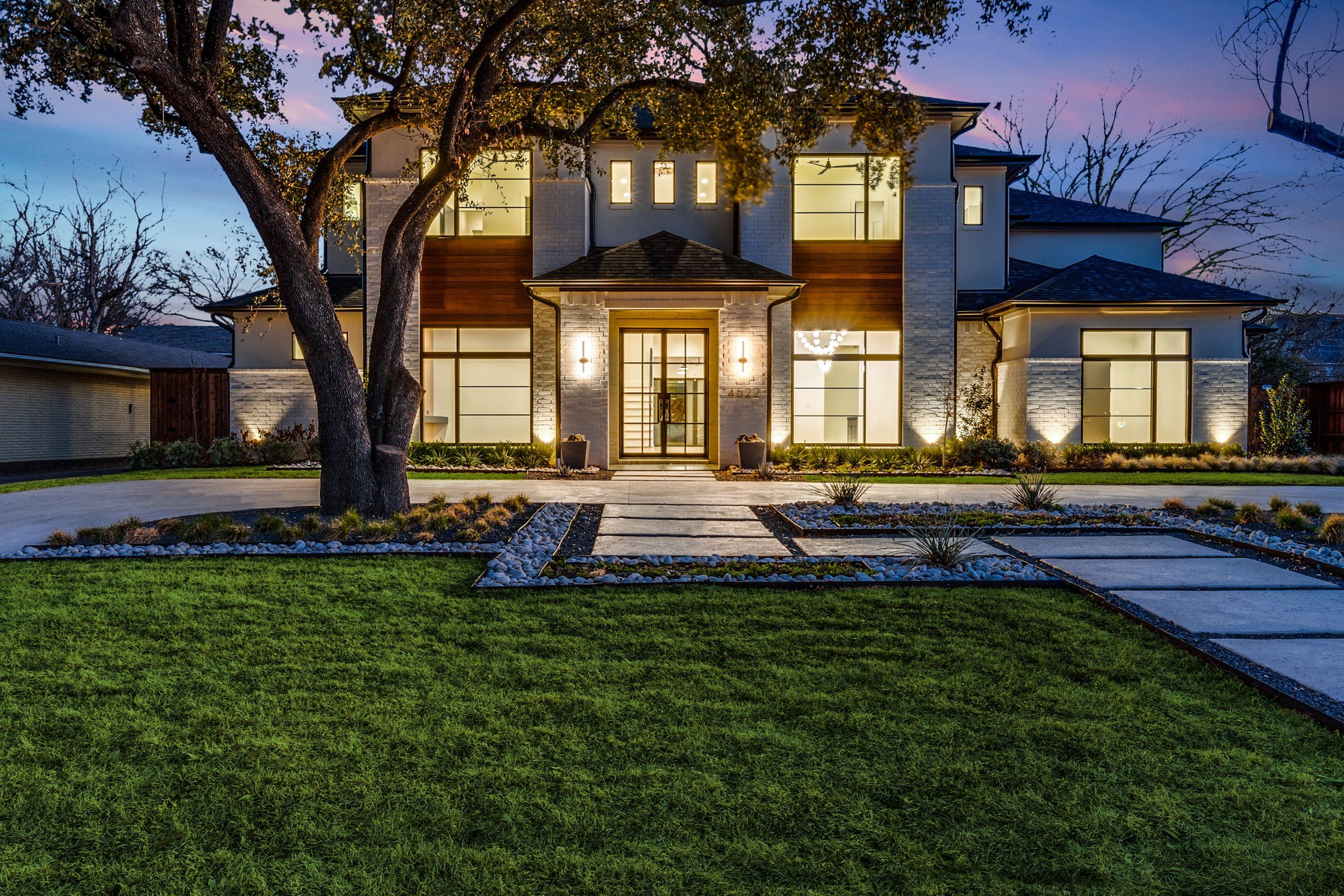 North Dallas por Ron Davis Custom Homes en Dallas Texas