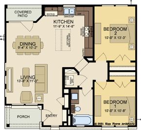 Plan Unknown - Garten Haus Cottages At Solms Landing: Canyon Lake, Texas - Wes Peoples Homes