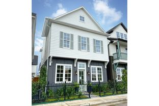 Plan 1 - Eastwood Green: Houston, Texas - InTown Homes