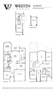 Albany Floor Plan - Westin Homes