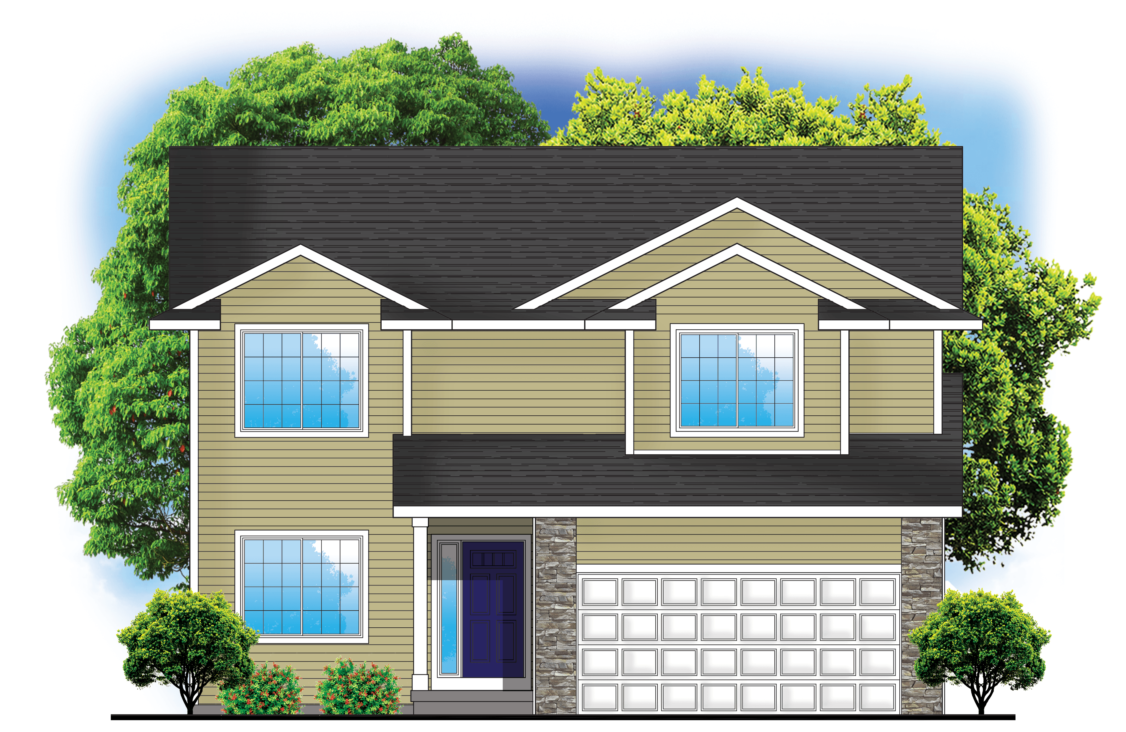 casa en Hughes Century Crossing Plat 3 por Tanzanite Homes