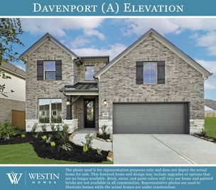 Davenport - Everly IS A New Home Community IN Hockley, Texas: Sugar Land, Texas - Westin Homes